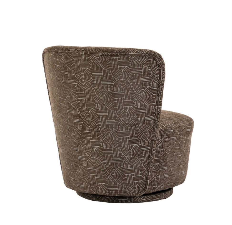 Set of two Tio Espresso swivel chairs, space saver, New style £550